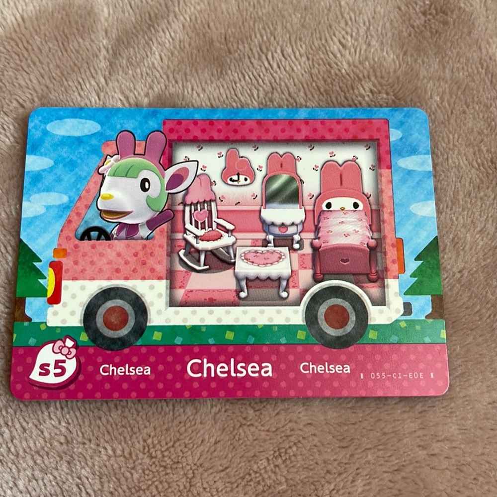 Animal Crossing Amiibo card: S5 Chelsea
